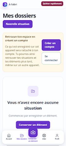 Retrouver ses situations et ses éléments